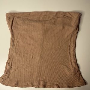 Me To We Tube Top: Beige